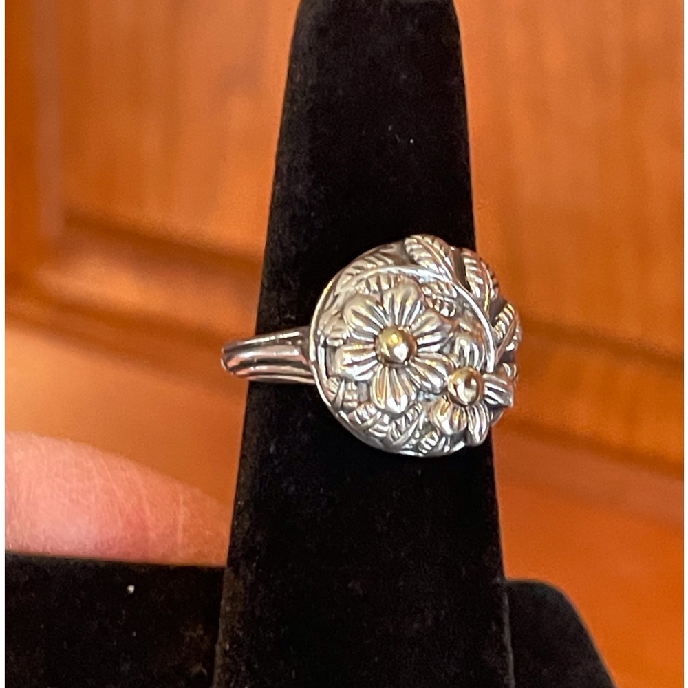 Stephen Dweck Elyse Flowers Ring 925 & 14K